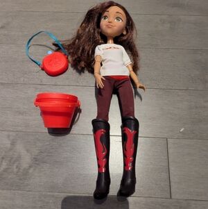 Spirit Doll with Red Accessories For Horse Lucky